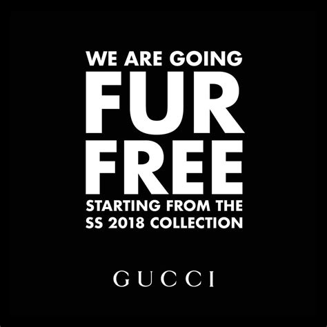 how gucci s fur free impact industry|go fur free Gucci.